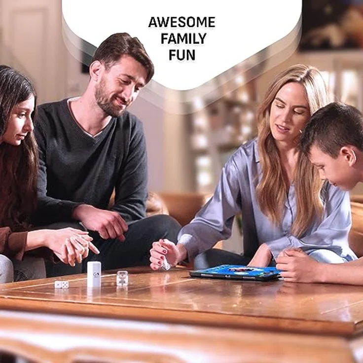 GoDice Full Pack - 6 intelligente, verbundene Würfel. Bringt die besten Würfelspiele Aller Zeiten ins 21 Jahrhundert. Lehrreiche, unterhaltsame Innovative Spiele für Familie, Freunde und Spieleabende – Bild 2