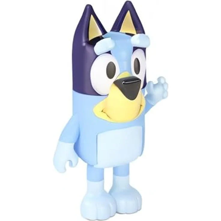 Bluey 4er-Figuren-Set: Bluey und ihre Freunde: Bluey, Coco, Snickers und Honey; 6,3 - 7,6 cm große Figuren mit beweglichen Gelenken – offizieller Bluey-Sammelartikel – Bild 10