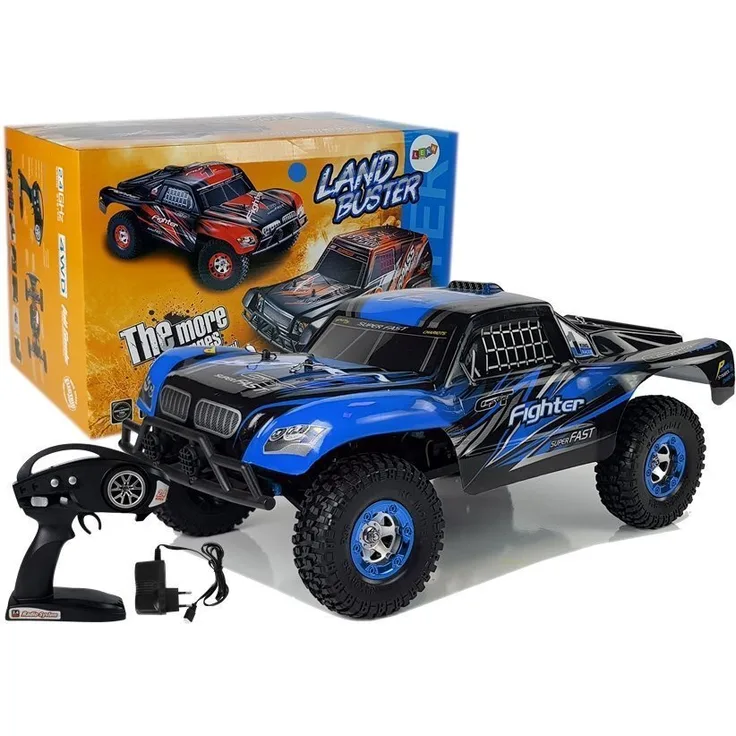 Lean Toys Ferngesteuertes Auto FY-01, 4x4 Pick-up 1:12 R/C, 40 km/h, blau