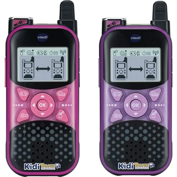 Vtech® KidiTalkie Explorer, Walkie Talkie mit Taschenlampe und Stoppuhr, 2er Set – Bild 1