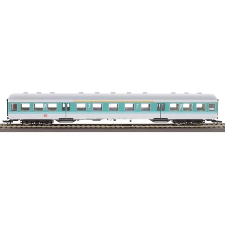 Roco 6200034 H0 3er-Set Nahverkehrswagen der DB AG, minttürkis-lichtgrau, 1./2. Klasse ABN 417.0, 2. Klasse Bn 447, Steuerwagen BDnrzf 463 – Bild 5