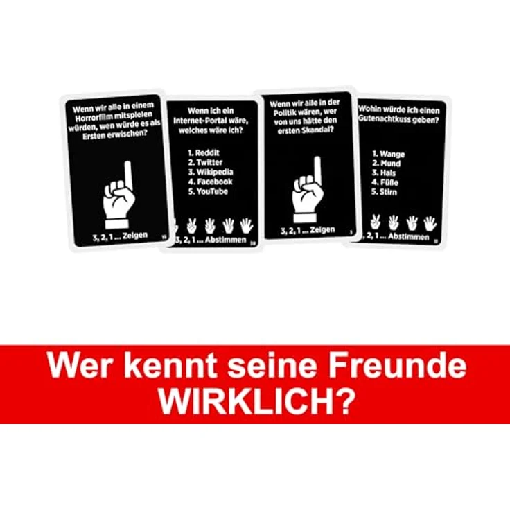 Mattel Games IF YOU WERE A PARTY GAME - Partyspiel für Erwachsene mit witzigen Fragen und Abstimmung durch Fingerzeigen, mit Karten und Punktezählern, für 3-8 Spieler, HYB61 - Preisvergleich – Bild 3