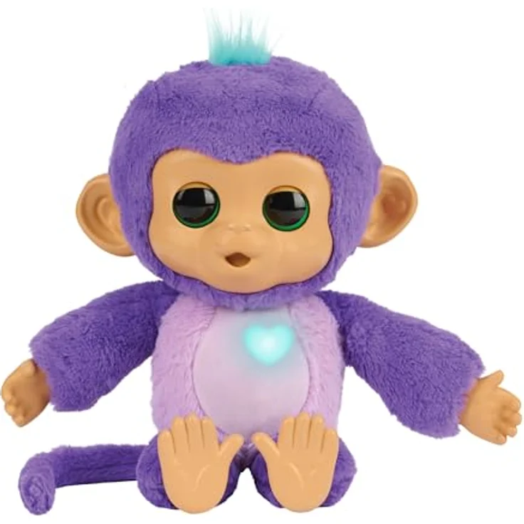 Fingerlings Pflege und Kuscheln, Interaktives Kuscheltier mit Sound und Bewegungsfunktionen – Bild 2