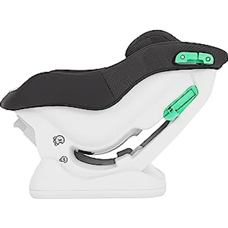 Graco Reboarder-Kindersitz Extend LX R 129, für Kinder von 40 cm bis 105 cm, Installation mit Fahrzeuggurt, Sitzverkleinerer, Midnight – Bild 7