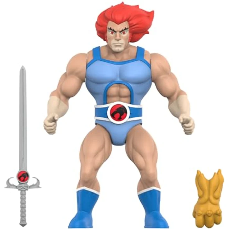 Super7 Thundercats Vintage Collection Actionfigur Wave 1 Lion-O, 14 cm mit Zubehör in Fensterbox – Bild 2