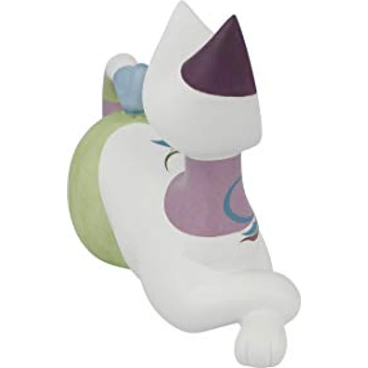 Goebel Sammelfigur Figur Rosina Wachtmeister - "Mara", Katze, dekorative Skulptur aus Biskuitporzellan, detailreich verziert, sommerliche Farben – Bild 4