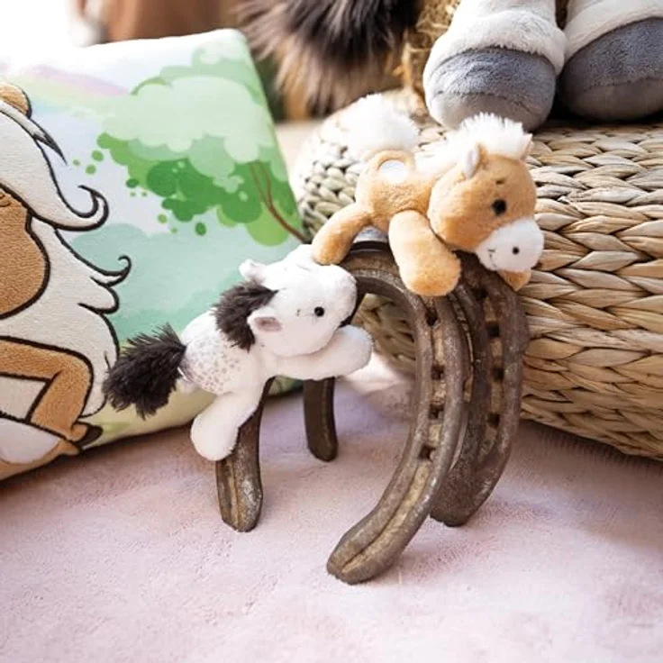 NICI MagNICI Pferd Holly K. Pony 12cm, braun, Kuscheltier mit Magnet für Metalloberflächen – ideales Geschenk für Pferdefans | 62232 – Bild 4