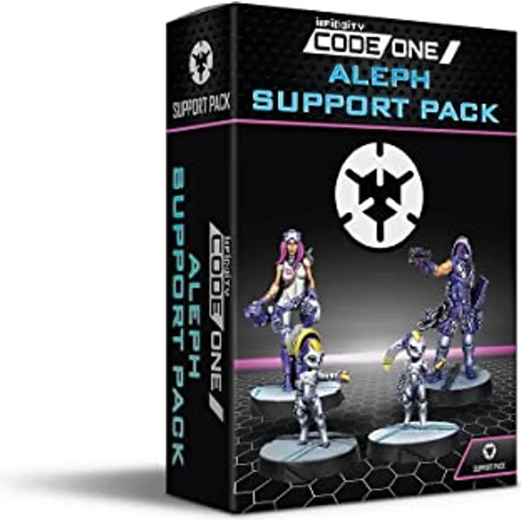 Infinity Aleph Support Pack Box, Sammelfigur mit Dactylen-Inspiration und magischen Eigenschaften – Bild 1