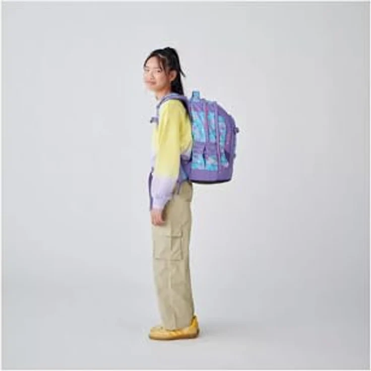 Satch Schulrucksack satch pack, ideal für Schule und Freizeit, blau – Bild 10