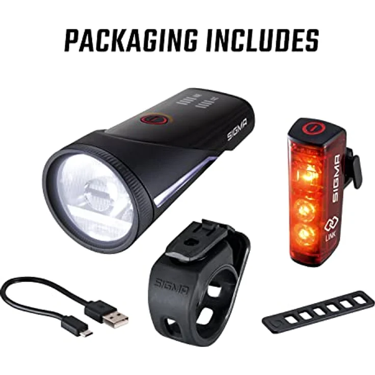 Sigma Set Aura 100 USB Blaze Link 100 Lux LED Akku – Bild 4
