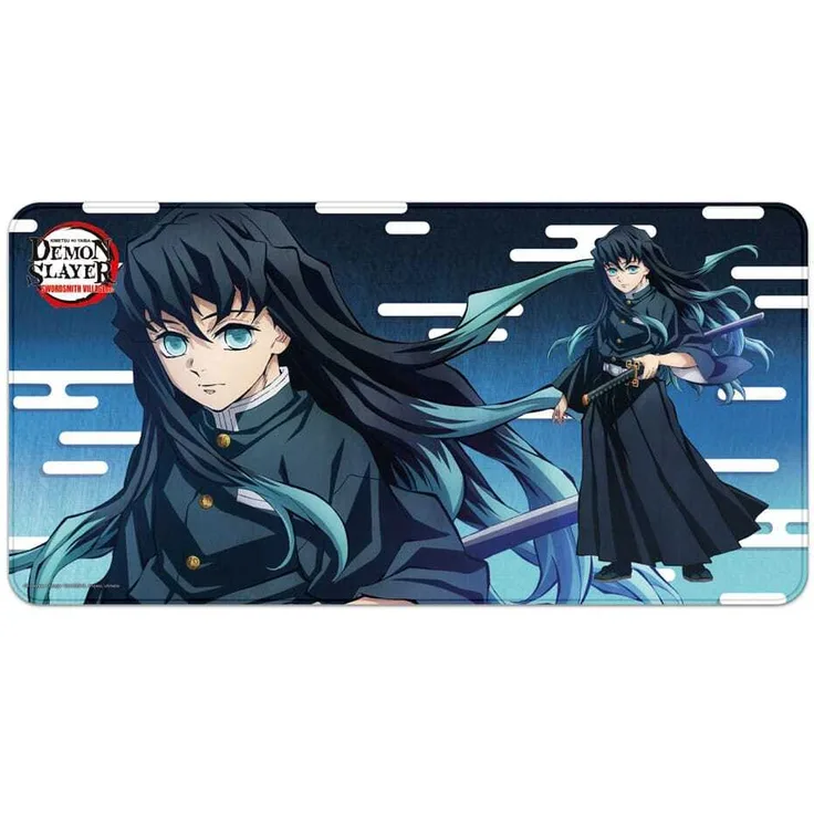 Sakami Merchandise Demon Slayer: Kimetsu no Yaiba XXL Mousepad Muichiro Tokito, 80 x 40 cm, hochwertig und offiziell lizenziert