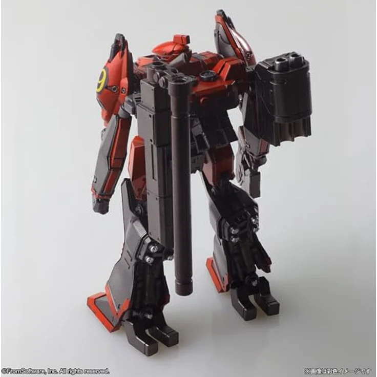 SquareEnix Armored Core Structure Arts Plastic Model Kits 4er-Pack Series 1, 4 detailreiche Mecha-Bausätze mit Artikulationspunkten und austauschbaren Teilen, 9-11 cm groß – Bild 9