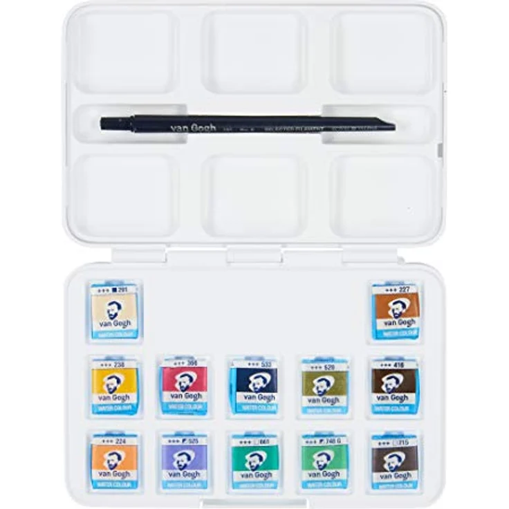ROYAL TALENS Aquarellfarbe Van Gogh 12er Gedeckte Farben – Bild 5