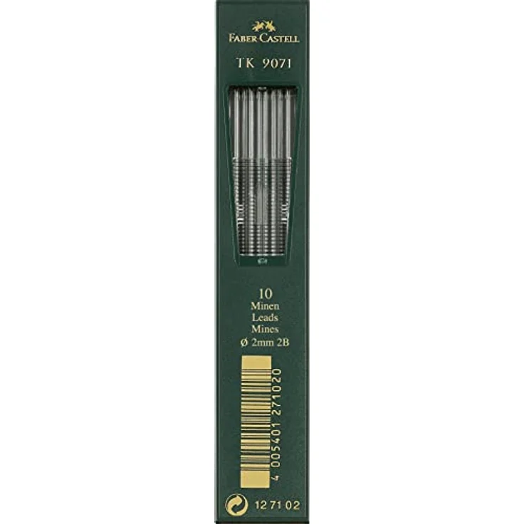 Fallmine TK® für Fallminenstift - 2 mm, 2B, tiefschwarz – Bild 2