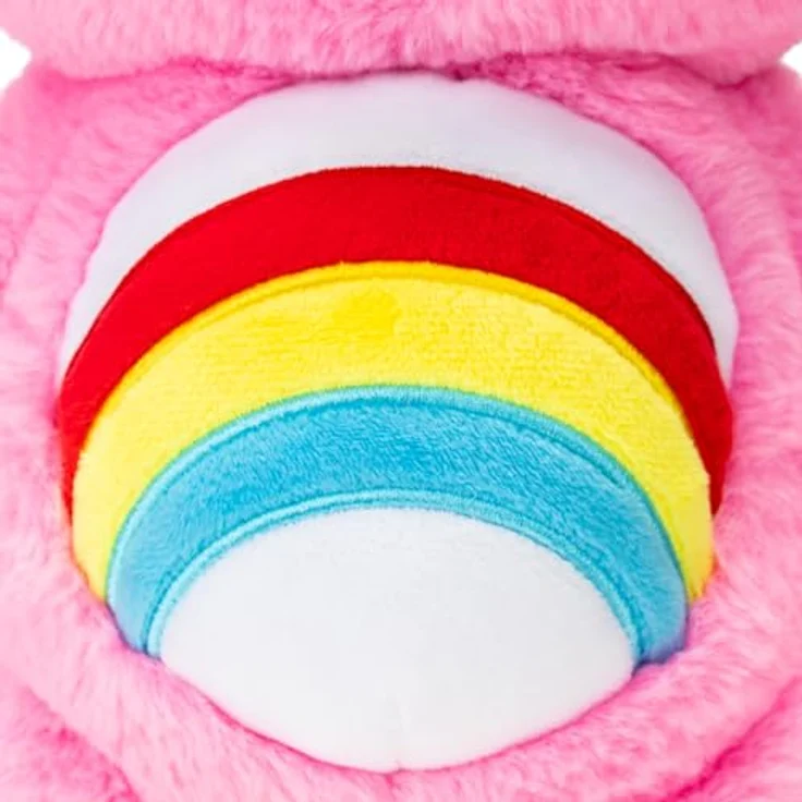 Care Bears Cheer Bear 22061, 14 Zoll Plüsch Kuscheltier in Pink, sammelbares Spielzeug für Mädchen und Jungen ab 4 Jahren – Bild 3