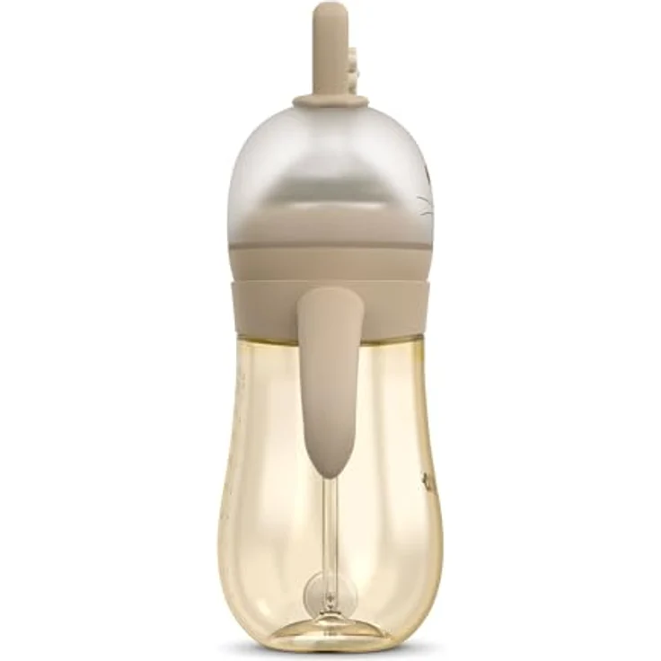 Neno® Mio Braun Premium Babyflasche, BPA-frei, Anti-Kolik-Sauger, hitzebeständig, ergonomisch, kompatibel mit Neno Milchpumpe und Sterilisatoren – Bild 3