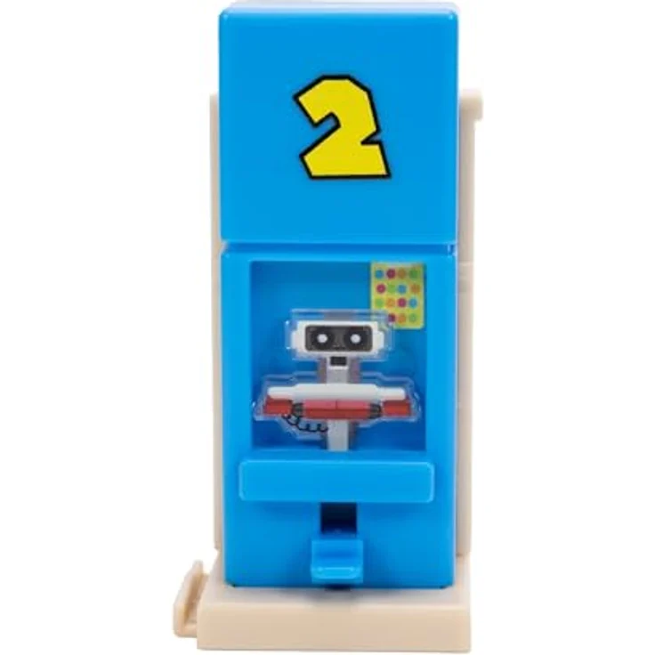 Jakks Pacific Super Mario Galaxy Film Diorama, Gateway Galaxy Set mit 2 Minifiguren, inkl. Prinzessin Peach und Captain Toad, bewegliche Transportröhren und Warp-Röhre, ab 3 Jahren – Bild 5