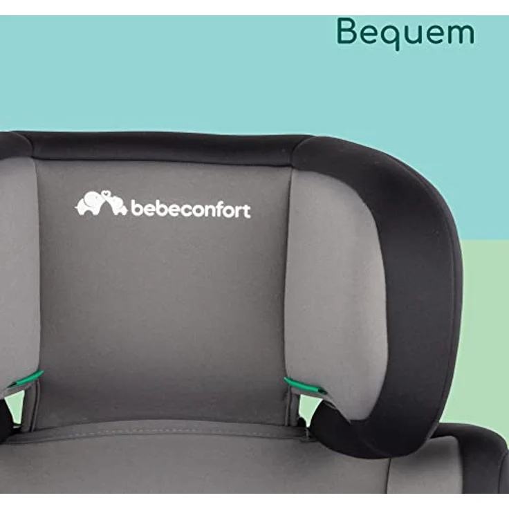Bebeconfort Road Fix i-Size Sitzerhöhung, ISOFIX-Kindersitz, i-Size-Kindersitz, ab 3,5 Jahre bis zu 12 Jahren, 15-36 kg, 100-150 cm, Grey Mist – Bild 7