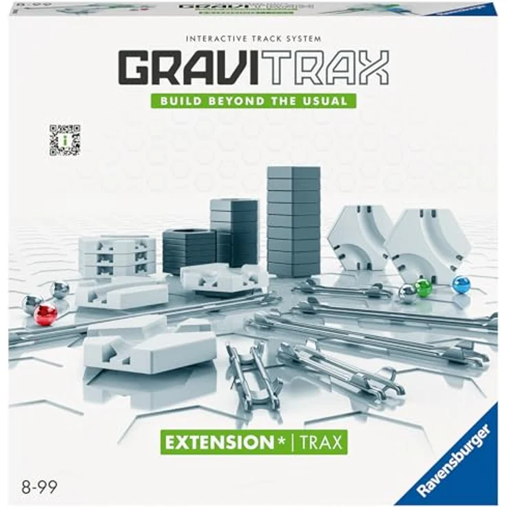 Ravensburger GraviTrax Extension Trax - Zubehör für das Kugelbahnsystem. Kombinierbar mit allen GraviTrax Produktlinien, Starter-Sets, Extensions und Elements, Konstruktionsspielzeug ab 8 Jahren – Bild 2