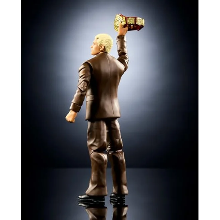 Mattel WWE JCJ31, 15 cm große Elite-Actionfigur mit 25 Bewegungspunkten und Detailtreue in Mehrfarbig – Bild 6