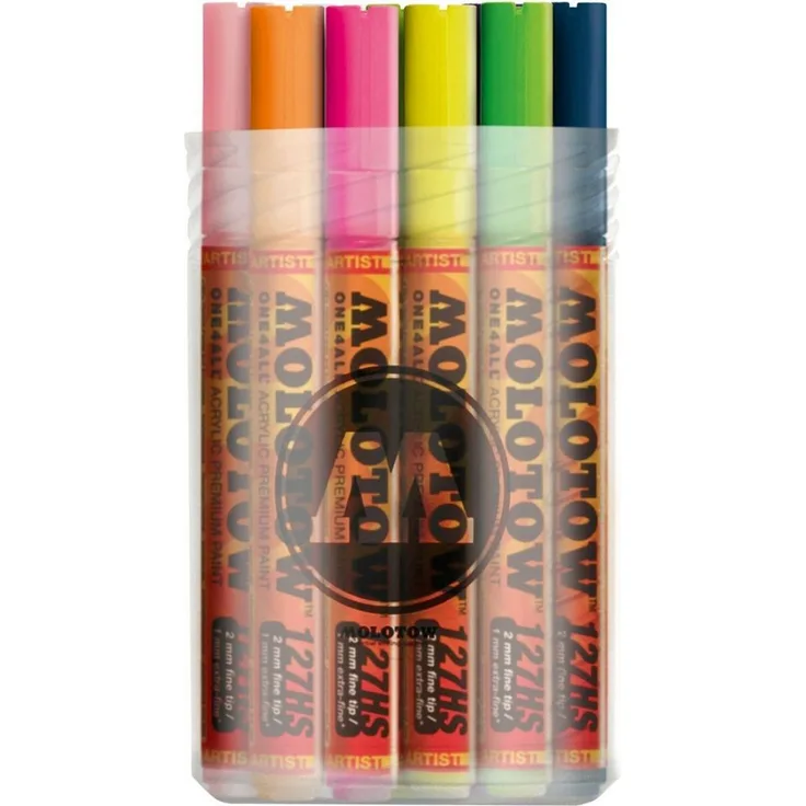 MOLOTOW Permanentmarker ONE4ALL 127 HS, nachfüllbar, wasserfest, orange