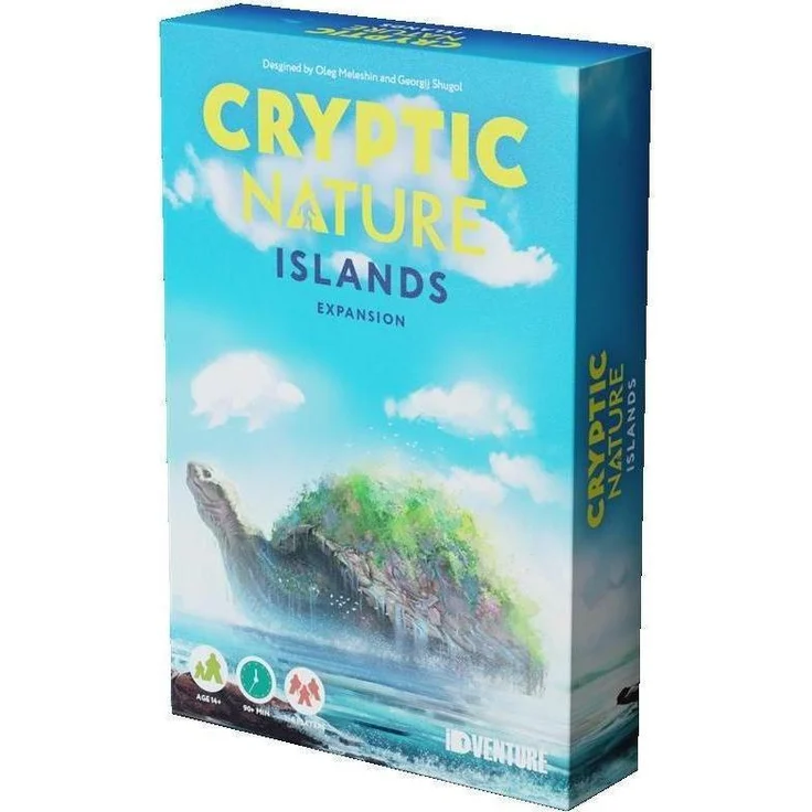 iDventure Cryptic Nature Erweiterung "ISLANDS", Brettspiel mit neuen Kryptiden und Reiseoptionen über das Meer