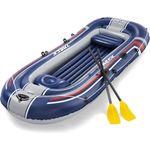 Bestway Schlauchboot 61110 / 24, Aufblasbares Boot, (307 cm, 4 Pers.), Blau, Grau, Rot, Weiß
