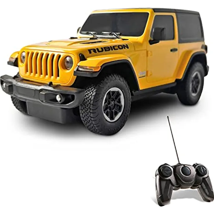 Mondo Motors, JEEP WRANGLER JL, Modell im Maßstab 1: 24, Geschwindigkeit bis zu 8 km / h, Spielzeugauto für Kinder - 63615