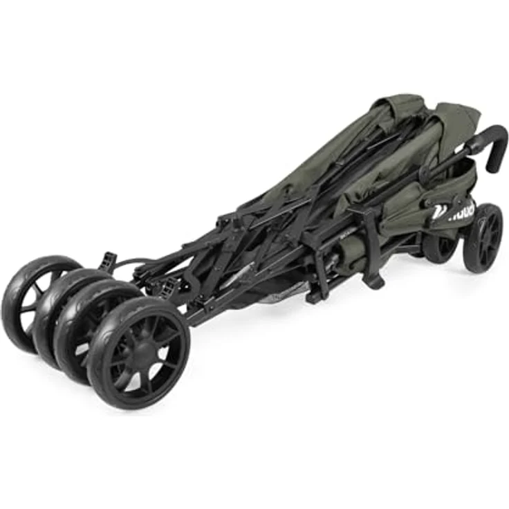 Hauck Buggy Fold N Care, leichter Schirmbuggy in Olive mit 5-fach verstellbarer Rückenlehne und Gratis Mobilitätsgarantie – Bild 2