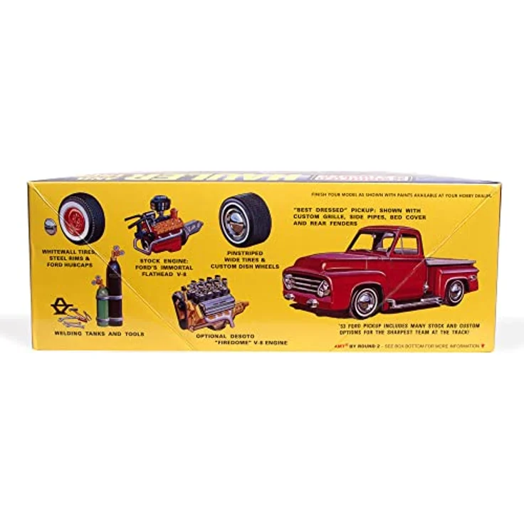 AMT 1953 Ford Pickup Modified Stocked Hauler Gulf, Modellfahrzeug im Gulf Design – Bild 2