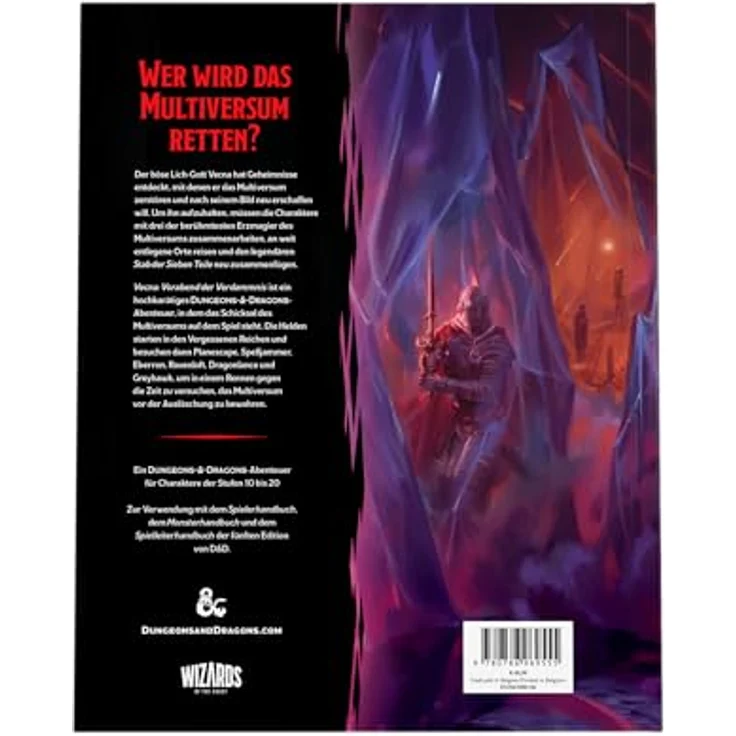 Wizards of the Coast Dungeons & Dragons: Vecna - Vorabend der Verdammnis, episches Abenteuer für Stufen 10-20, Deutsch – Bild 5