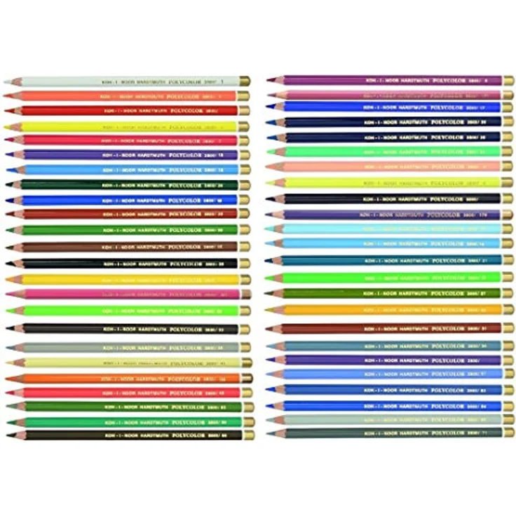 KOH-I-NOOR Polycolor Künstler-Farbstifte (48 Stück) – Bild 3