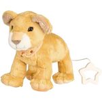 Sterntaler Spieluhr M Löwe Leo, aus weichem Stoff, entnehmbares Spielwerk, Melodie: Sandmann, lieber Sandmann, praktischer Sternengriff, mattgelb