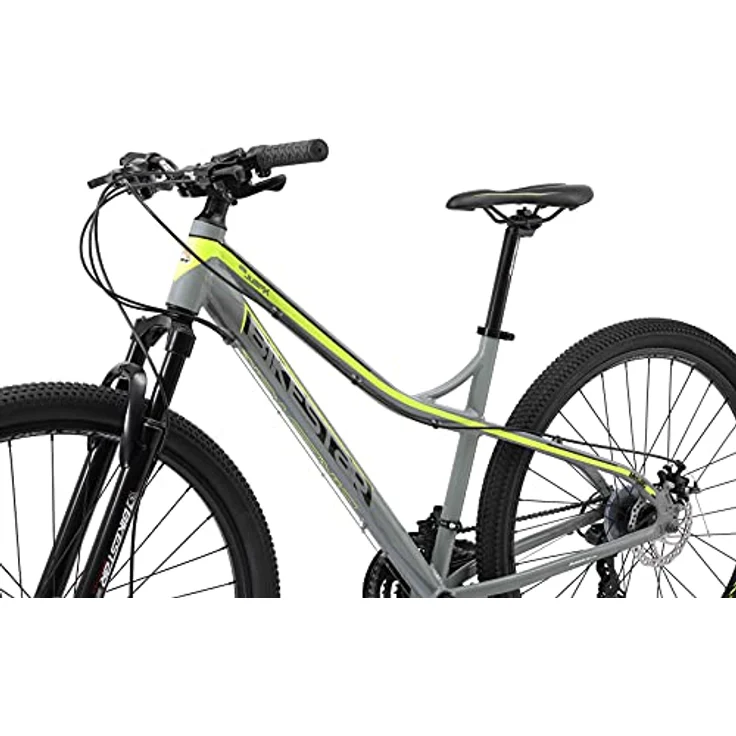 BIKESTAR Hardtail Aluminium Mountainbike 29 Zoll, 21 Gang Shimano Schaltung mit Scheibenbremse | 18 Zoll Rahmen MTB Erwachsenen- und Jugendfahrrad | Grau – Bild 5