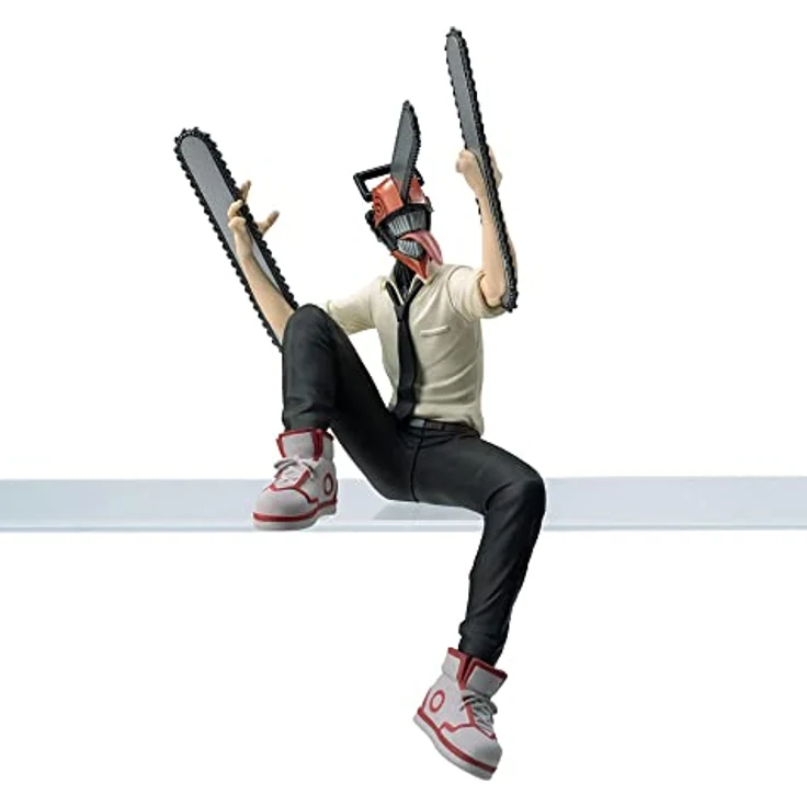SEGA GOODS SEGA52397 PM Perching Chainsaw Man Home Decor Figure, Solide, Mehrfarbig – Bild 1