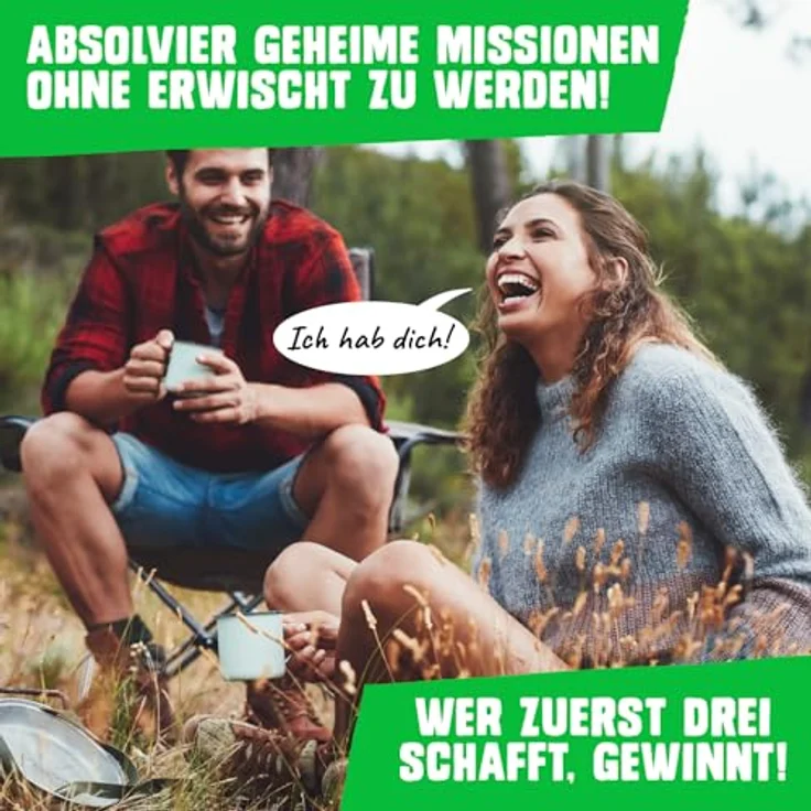 Big Potato Lass Dich Nicht Erwischen: Sommer Edition | Gesellschaftsspiel mit geheimen Missionen für Camping, Gartenpartys und Strand, ideal für Familien und Freunde – Bild 4