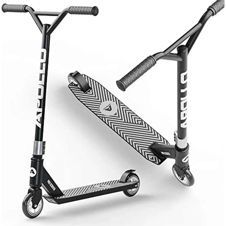 Apollo Stunt Scooter - Genius Pro | Robuster Kinder Scooter mit ABEC 9 Kugellager | Trick Roller, Tretroller, Starker Stuntroller | Top Stunt Scooter Kinder ab 6 Jahre | perfekt auch als Cityroller – Bild 1