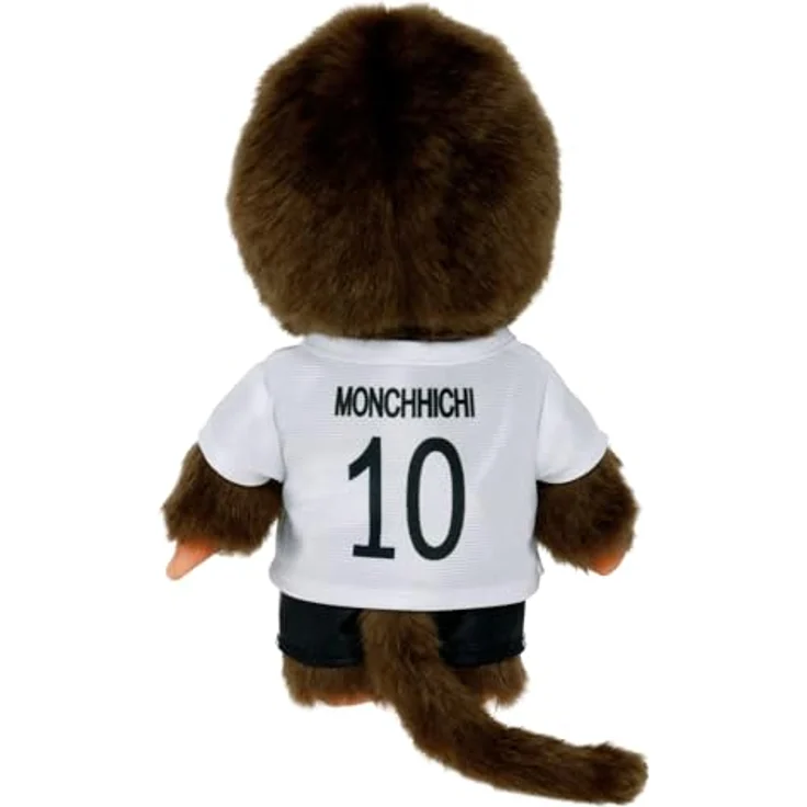 Monchhichi Plüschfigur Junge im Fußball-Trikot 20 cm EM-Fußball Edition – Bild 4