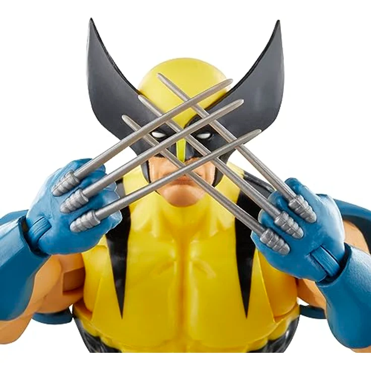 Hasbro Marvel Legends Series Wolverine, X-Men '97 Action-Figur mit 4 Accessoires, 15 cm, beweglich – Bild 4