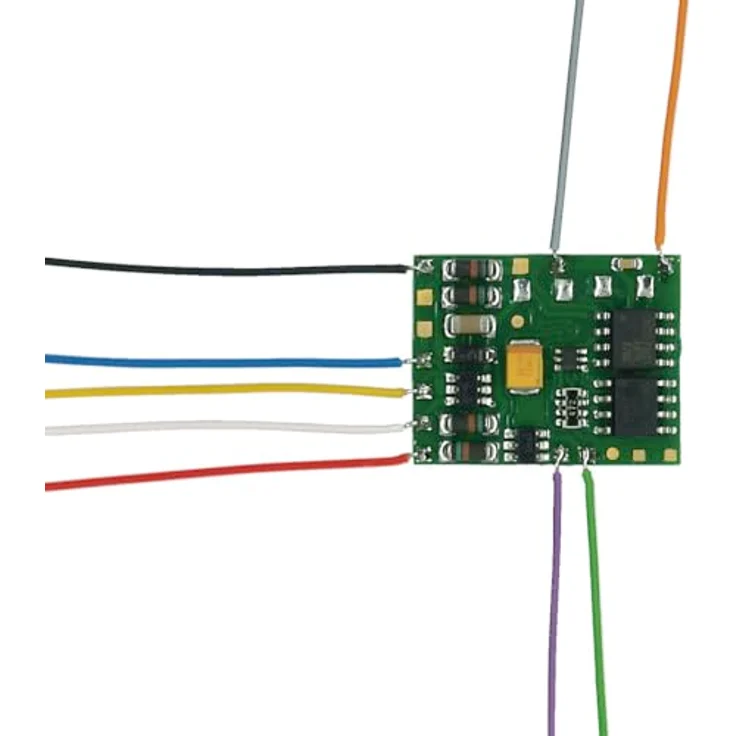 TAMS Elektronik 41-04481-01-C LD-G-42.2 Lokdecoder mit Kabel, für H0-Loks mit Gleichstrom-Motor, ABC-Bremsverfahren, Pendelautomatik, blau – Bild 2