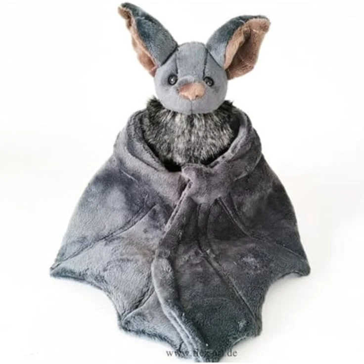 Tinisu Fledermaus Kuscheltier 30 cm – Weiches Halloween Plüschtier mit detailreicher Form – Bild 2