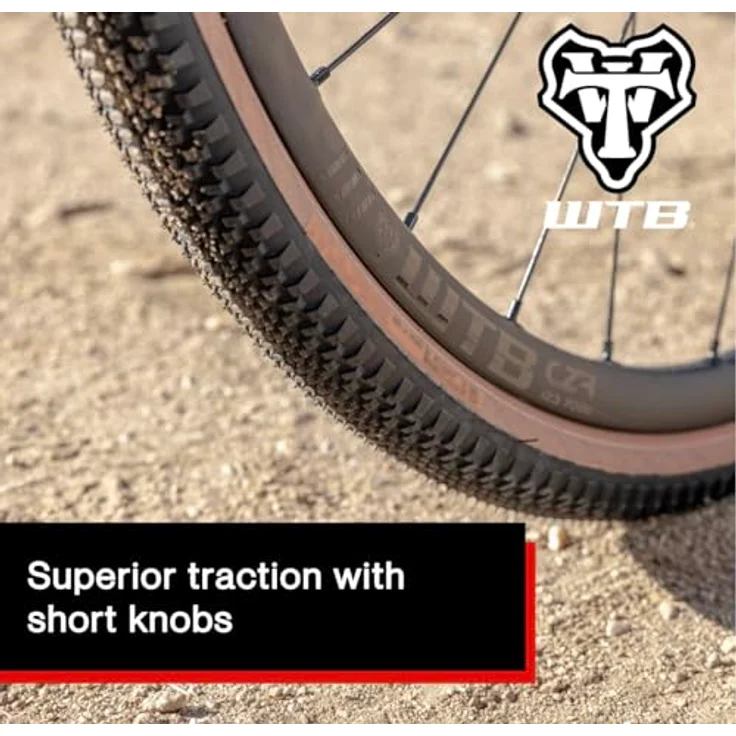 WTB Vulpine TCS Light Fast Rolling SG2 Tubeless Gravel Reifen, 700x45, geeignet für Kinderfahrräder, Blumenmuster – Bild 5
