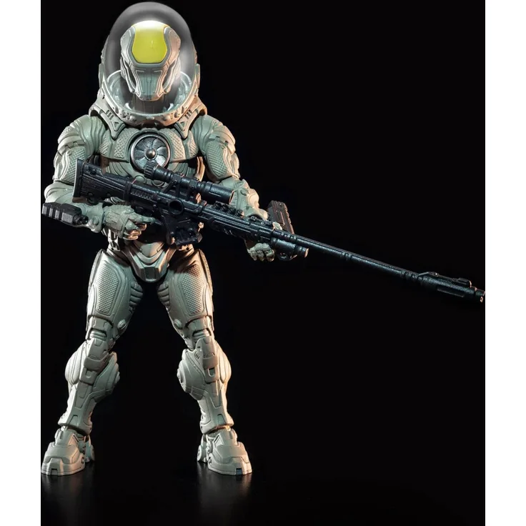 Four Horsemen Toy Design Cosmic Legions T.u.5.c.c Sentry Figur, Sammelfigur mit Zubehör in Blisterverpackung, One Size