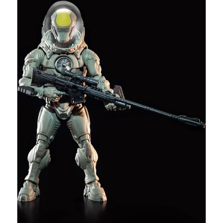 Four Horsemen Toy Design Cosmic Legions T.u.5.c.c Sentry Figur, Sammelfigur mit Zubehör in Blisterverpackung, One Size