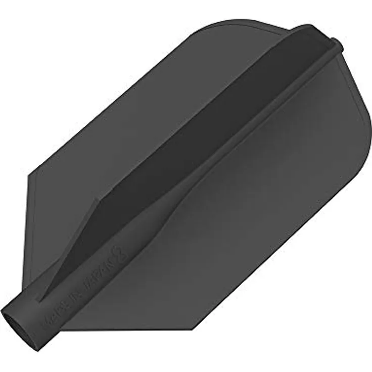 8 Flight Schwarze Slim Pro Dart Flights für Dartpfeile
