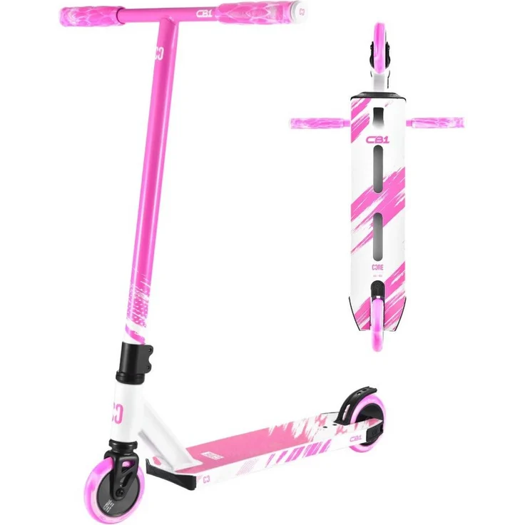 Core Action Sports CORE CB1 Stuntscooter, Park-ready mit 79 cm Höhe, pink, für Anfänger bis Fortgeschrittene