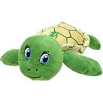 BEMIRO Schildkröte Kuscheltier Sieglinde - ca. 20 cm, Meeresschildkröte, Stoffschildkröte, grün