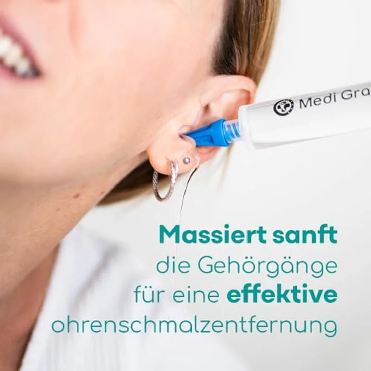 Medi Grade Ohrenreiniger und Ohr Wachs-Entferner Spritzen Set mit 3 x Sanften Quad-Stream Ohrenschmalz Entferner | Ohrenschmalzentferner Set für die Ohr Reinigung | Ohrenschmalz Entfernen – Bild 7