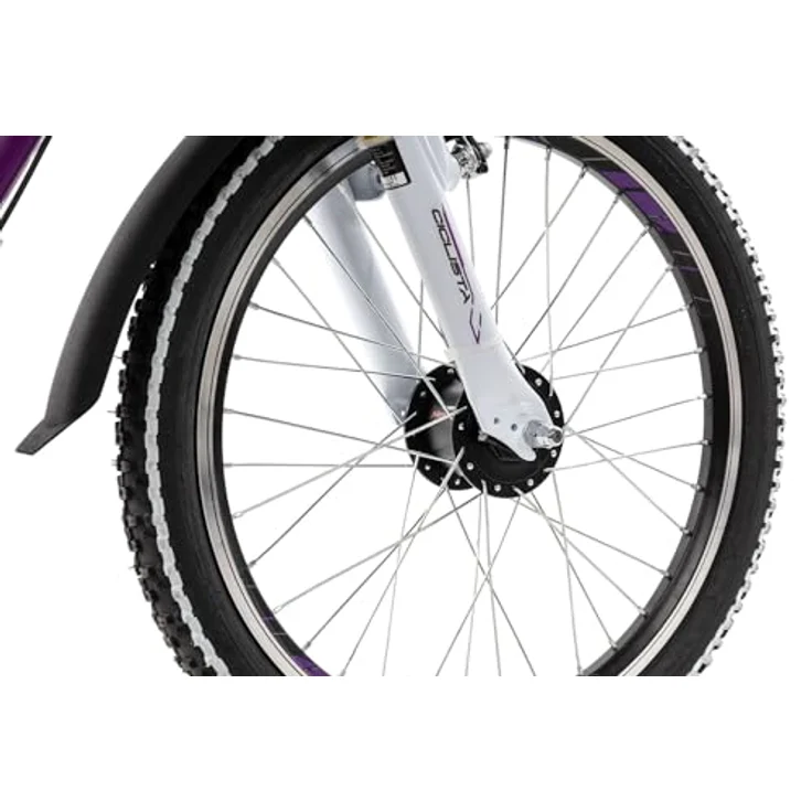 Ciclista Kinderfahrrad Adventure 3 20 Trapez, 3 Gang Shimano Nexus 3 Rücktritt Schaltwerk, Kinderrad 20 Zoll Junge Mädchen weiß – Bild 3