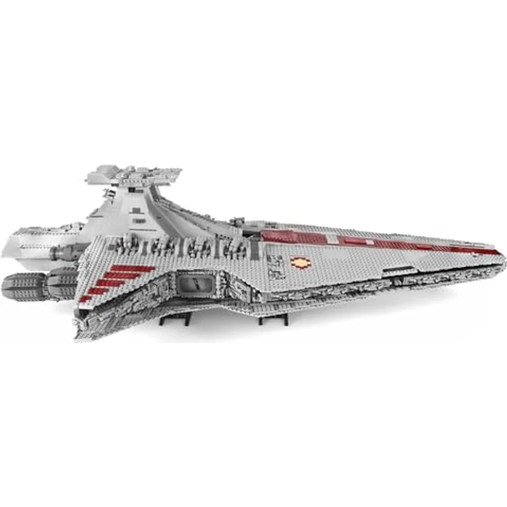 Mould King 21005 MOC Venator-Klasse Angriffskreuzer der Republik, UCS Technik Bausatz mit 6685 Teilen, bewegliche Komponenten, 115 cm lang, für Erwachsene ab 18 Jahren – Bild 3